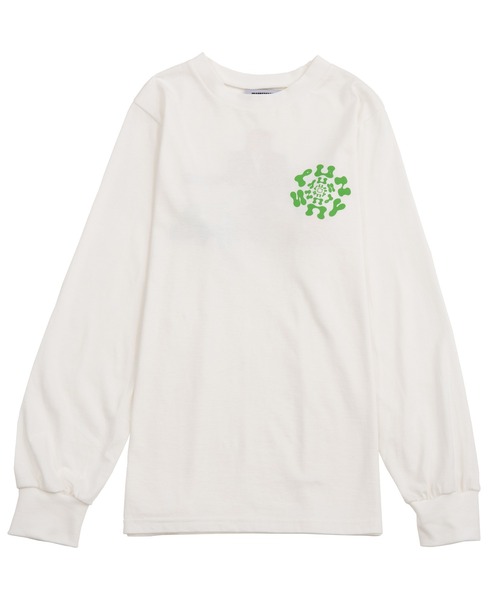 PUNYUS（プニュズ）の「DOGGYロンＴ（Tシャツ/カットソー・レディース・ホワイト/ベージュ/カーキ・1/4/2/3）」の13枚目の写真