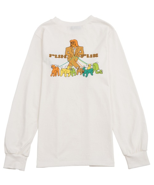 PUNYUS（プニュズ）の「DOGGYロンＴ（Tシャツ/カットソー・レディース・ホワイト/ベージュ/カーキ・1/4/2/3）」の20枚目の写真