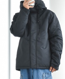 Anytime Songs | タスラン切替ボリュームフードジャケット(ブルゾン)