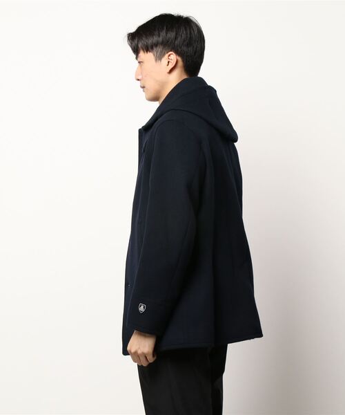 ORCIVAL（オーシバル）の「HOODED ROUND COLLAR JACKET（ブルゾン・メンズ・ネイビー・3/4/5）」の3枚目の写真