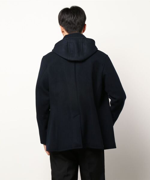 ORCIVAL（オーシバル）の「HOODED ROUND COLLAR JACKET（ブルゾン・メンズ・ネイビー・3/4/5）」の2枚目の写真