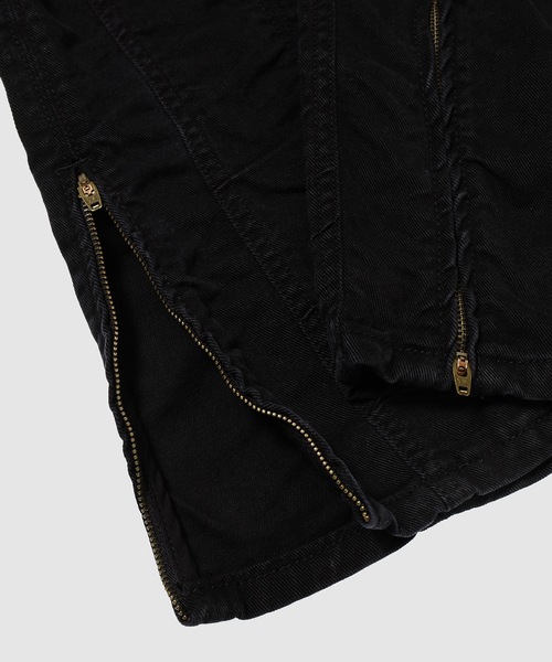 WE11DONE（ウェルダン）の「BLACK SHIRRING DENIM PANTS（デニムパンツ