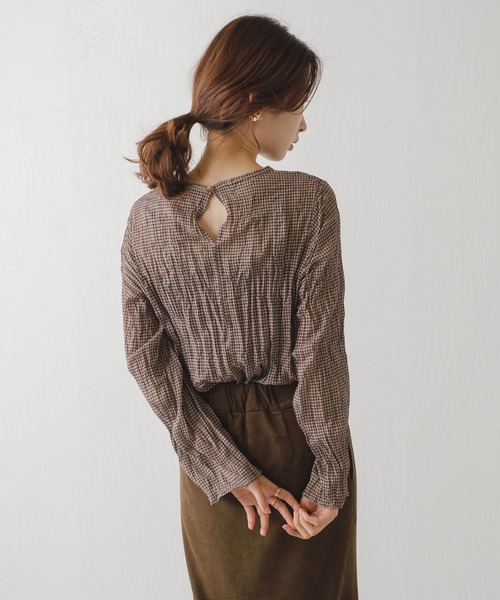 Kastane（カスタネ）の「ギンガムチェックハンドワッシャープル