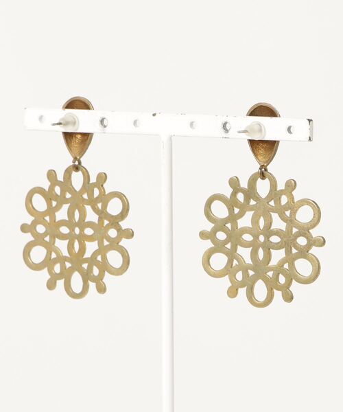 Uncut Bound（アンカットバウンド）の「【BEAUTY BYME/Art Piece】ISTANBUL ピアス（ピアス（両耳用）・レディース・ゴールド・FREE）」の2枚目の写真