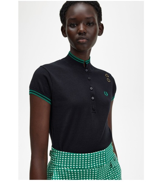 Tシャツ・カットソー FRED PERRY [Amy Winehouse] Rib T-shirt 5FT1993 FRED PERRY [Amy Winehouse] Rib T-shirt 5FT1993 (FRED PERRY/T