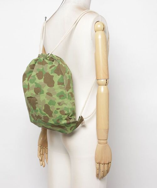 WAIPER.inc（ワイパーインク）の「CA-12 コットンリュック（ショルダーバッグ・メンズ・ブラック/ベージュ/カモフラージュ/グリーン系その他・ONE SIZE）」の13枚目の写真