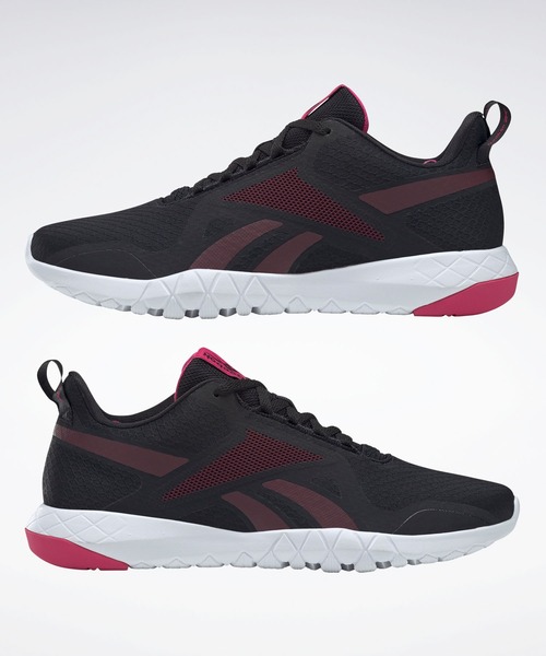 Reebok（リーボック）の「フレクサゴン フォース 3 ワイド D / Flexagon Force 3 Wide D（スニーカー・レディース・ブラック系その他/ブラック/ホワイト×シルバー・23.0cm/23.5cm/24.0cm/22.0cm/22.5cm/24.5cm/25.0cm/25.5cm/26.0cm）」の11枚目の写真