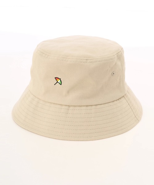 Arnold Palmer（アーノルドパーマー）の「コットンツイル シェア バケットハット（ハット・レディース・ホワイト/ネイビー/アイボリー・F）」の10枚目の写真