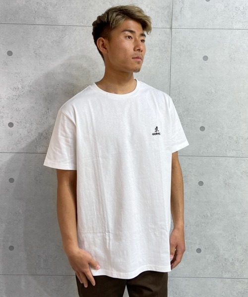 Gramicci(グラミチ)の「【ムラサスポーツ別注】GRAMICCI/グラミチ バンダナ柄 ルーズシルエット バックプリントTシャツ GMT-22S2238(Tシャツ/カットソー・メンズ・ホワイト/ブラック・M/L/XL)」の9枚目の写真