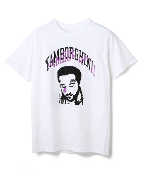 CLUB PARK（クラブパーク）の「A$APMOB/エイサップモブ/Face T-Shirt/プリントTシャツ（Tシャツ/カットソー・メンズ・ホワイト/ブラック・MEDIUM/LARGE/X-LARGE/S）」の9枚目の写真