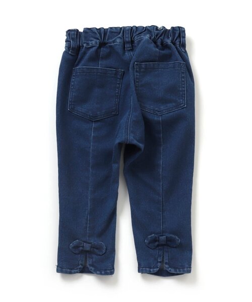 apres les cours(アプレレクール)の「裾スリットリボンパンツ 8分丈_ストレッチ(その他パンツ・キッズ・ブルー/クリーム/インディゴブルー/アイボリー/カーキ・80/90/100/110/120/130/140)」の22枚目の写真