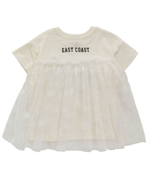 F.O.KIDS(エフオーキッズ)の「プリントチュールTシャツ(Tシャツ/カットソー・キッズ・ベージュ/ミント/キナリ・80/110/130/100/120/90/140/95)」の6枚目の写真