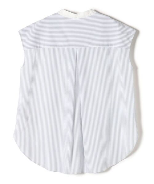 SHIPS(シップス)の「*〈手洗い可能〉ストレッチコンビネーションブラウス◇(シャツ/ブラウス・レディース・オフホワイト/ブラック/ライトグレー/ダークグレー/ネイビー・ONE SIZE)」の7枚目の写真