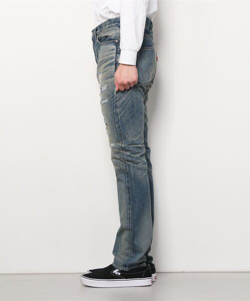 HYSTERIC GLAMOUR（ヒステリックグラマー）の「CPR スリムストレートデニムパンツ（その他パンツ・メンズ・インディゴブルー・32inch/30inch/28inch/34inch/31inch/29inch）」の6枚目の写真