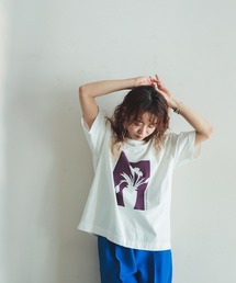 FIL DE FER | フラワーベースPT　ビッグTEE(Tシャツ/カットソー)