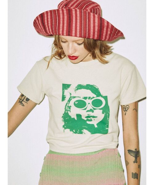 jouetie（ジュエティ）の「ストライプワイドハット（ハット・レディース・その他1/その他2・FREE）」の22枚目の写真