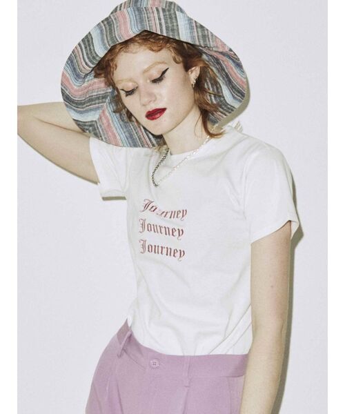 jouetie（ジュエティ）の「ストライプワイドハット（ハット・レディース・その他1/その他2・FREE）」の20枚目の写真