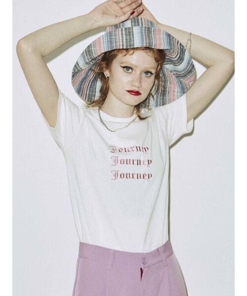 jouetie（ジュエティ）の「ストライプワイドハット（ハット・レディース・その他1/その他2・FREE）」の19枚目の写真