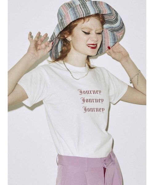 jouetie（ジュエティ）の「ストライプワイドハット（ハット・レディース・その他1/その他2・FREE）」の17枚目の写真