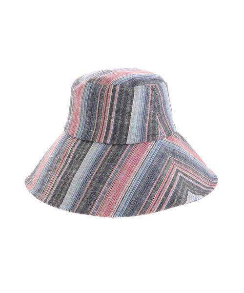 jouetie（ジュエティ）の「ストライプワイドハット（ハット・レディース・その他1/その他2・FREE）」の4枚目の写真