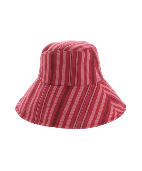 jouetie（ジュエティ）の「ストライプワイドハット（ハット・レディース・その他1/その他2・FREE）」の3枚目の写真