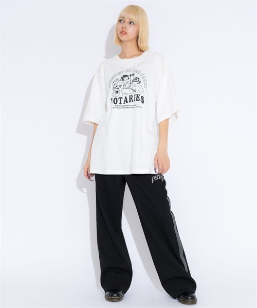 Candy Stripper（キャンディストリッパー）の「CEREMONY OF THE CANDY Tシャツ（Tシャツ/カットソー・レディース・ブラック/ブラウン/オフホワイト・2）」の6枚目の写真