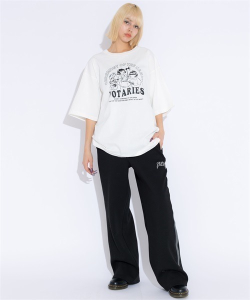 Candy Stripper（キャンディストリッパー）の「CEREMONY OF THE CANDY Tシャツ（Tシャツ/カットソー・レディース・ブラック/ブラウン/オフホワイト・2）」の7枚目の写真