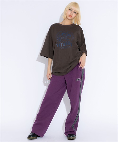 Candy Stripper（キャンディストリッパー）の「CEREMONY OF THE CANDY Tシャツ（Tシャツ/カットソー・レディース・ブラック/ブラウン/オフホワイト・2）」の8枚目の写真