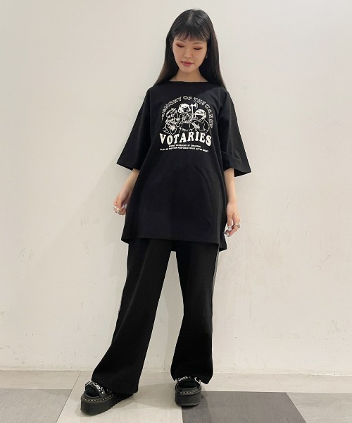 Candy Stripper（キャンディストリッパー）の「CEREMONY OF THE CANDY Tシャツ（Tシャツ/カットソー・レディース・ブラック/ブラウン/オフホワイト・2）」の20枚目の写真