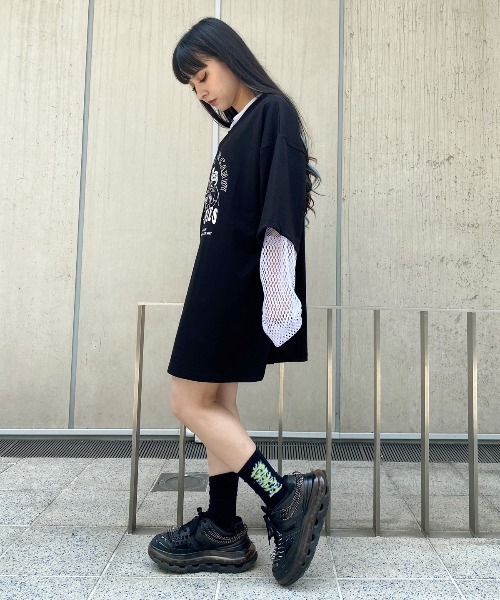 Candy Stripper（キャンディストリッパー）の「CEREMONY OF THE CANDY Tシャツ（Tシャツ/カットソー・レディース・ブラック/ブラウン/オフホワイト・2）」の21枚目の写真