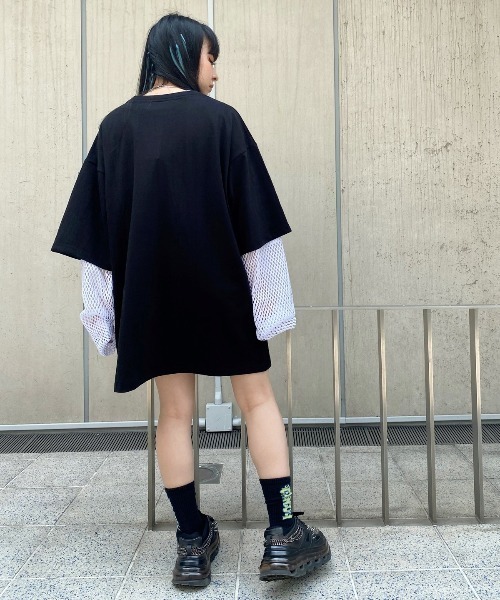 Candy Stripper（キャンディストリッパー）の「CEREMONY OF THE CANDY Tシャツ（Tシャツ/カットソー・レディース・ブラック/ブラウン/オフホワイト・2）」の22枚目の写真