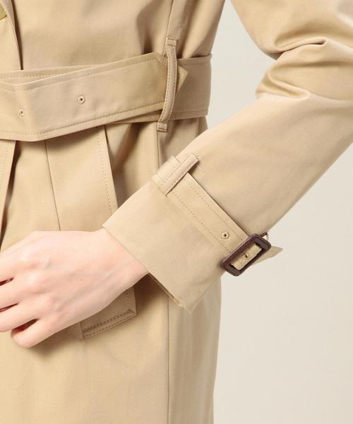 BEAUTY&YOUTH UNITED ARROWS（ビューティーアンドユースユナイテッドアローズ）の「BYTF 60/2 レギュラートレンチコート◆（トレンチコート・レディース・ベージュ・LARGE/MEDIUM/SMALL）」の8枚目の写真