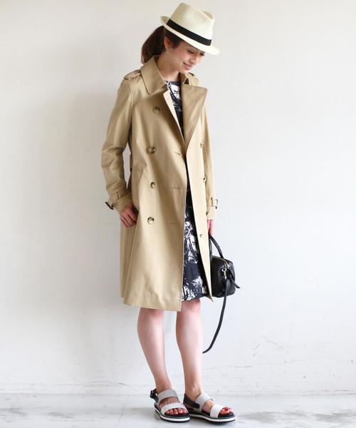 BEAUTY&YOUTH UNITED ARROWS（ビューティーアンドユースユナイテッドアローズ）の「BYTF 60/2 レギュラートレンチコート◆（トレンチコート・レディース・ベージュ・LARGE/MEDIUM/SMALL）」の14枚目の写真