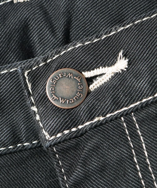 Wrangler（ラングラー）の「WRANGLER/ラングラー WORK PAINTER ワークペンタ―パンツ ワイドパンツ（デニムパンツ・メンズ・マスタード/ブラック/インディゴブルー/オフホワイト/グリーン/ダークインディゴブルー/ブラウン/ライトパープル/オレンジ/ラベンダー/ダークブルー・S/L/M/XL）」の13枚目の写真