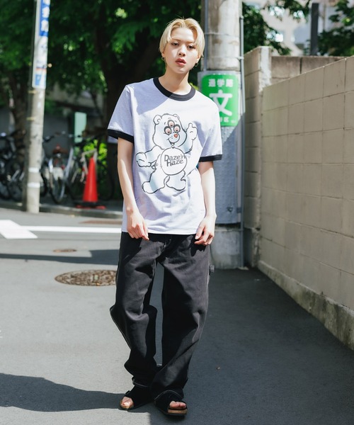 Wrangler（ラングラー）の「WRANGLER/ラングラー WORK PAINTER ワークペンタ―パンツ ワイドパンツ（デニムパンツ・メンズ・マスタード/ブラック/インディゴブルー/オフホワイト/グリーン/ダークインディゴブルー/ブラウン/ライトパープル/オレンジ/ラベンダー/ダークブルー・S/L/M/XL）」の22枚目の写真