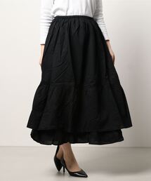 Samansa Mos2 | 裾ティアードスカート(スカート)