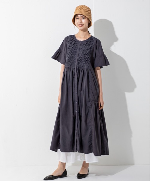 MILLION CARATS(ミリオンカラッツ)の「サマーバケットハット(ニットキャップ/ビーニー・レディース・ベージュ/オフホワイト・FREE)」の3枚目の写真