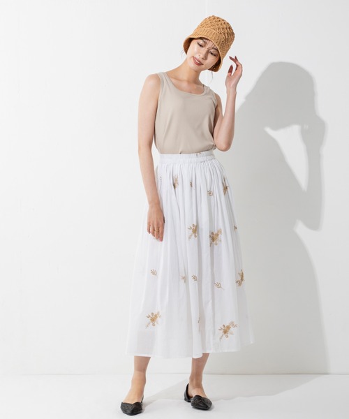 MILLION CARATS(ミリオンカラッツ)の「サマーバケットハット(ニットキャップ/ビーニー・レディース・ベージュ/オフホワイト・FREE)」の11枚目の写真