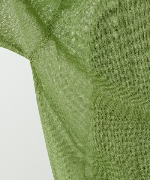 natural couture（ナチュラルクチュール）の「WEB限定/ほんのりシアーカーディガン＋タンクセット（アンサンブル・レディース・アイボリー/サックスブルー/グリーン/ピンク・FREE）」の16枚目の写真