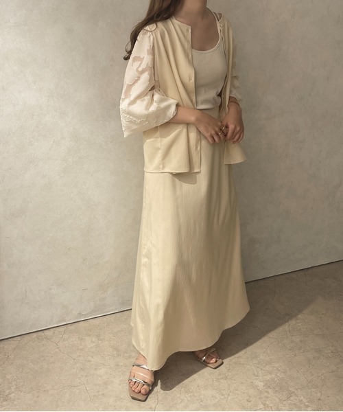 apres jour clair（アプレジュールクレア）の「【apres jour clair】袖切り替えブラウス【ZOZOTOWN限定アイテム】（シャツ/ブラウス・レディース・アイボリー/ベージュ・X-LARGE/フリー）」の10枚目の写真