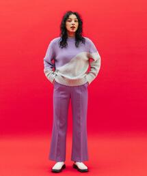 CITEN | ＜CITEN（シテン）＞センタープレス フレアパンツ Ⅱ(その他パンツ)