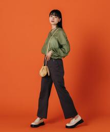 CITEN | ＜CITEN（シテン）＞センタープレス フレアパンツ Ⅱ(その他パンツ)