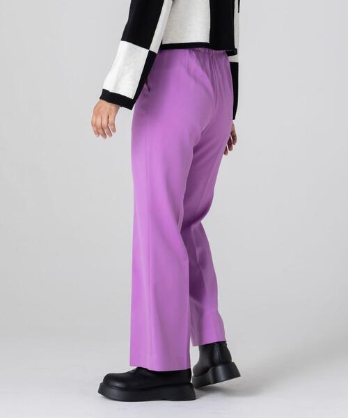 CITEN（シテン）の「＜CITEN＞センタープレス フレアパンツ Ⅱ（その他パンツ・レディース・ダークグレー/ケリー/パープル・S/M）」の7枚目の写真