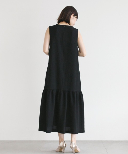 kaene（カエン）の「シュリンクオーバードレス（ドレス・レディース・ブラック/ピンク/ベージュ・1/2）」の17枚目の写真