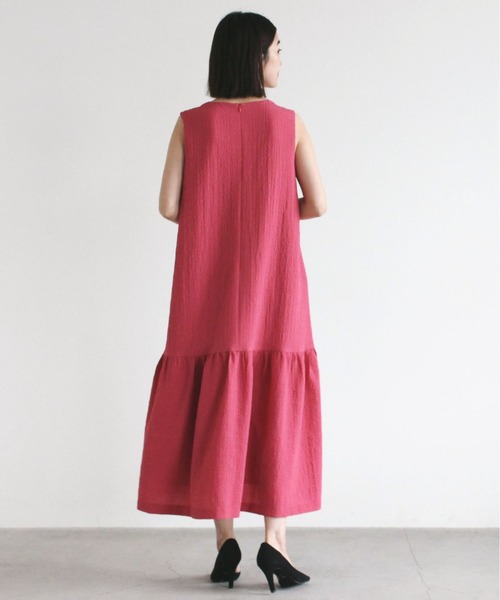 kaene（カエン）の「シュリンクオーバードレス（ドレス・レディース・ブラック/ピンク/ベージュ・1/2）」の21枚目の写真