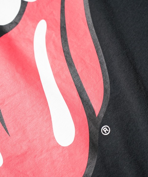 THRIFTY LOOK(スリフティールック)の「THRIFTY LOOK / スリフティールック THRIFTY "ROLLING STONES" TEE ザ・ローリングストーンズ バンドTシャツ バンT(Tシャツ/カットソー・メンズ・ブラック系/ブラック系1・LARGE/X-LARGE/MEDIUM)」の11枚目の写真