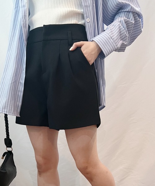 Loueme(ルエム)の「Aラインハイウエストパンツ(その他パンツ・レディース・ホワイト/ブラック/ベージュ・FREE)」の12枚目の写真