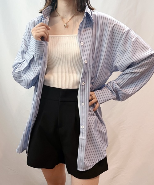 Loueme(ルエム)の「Aラインハイウエストパンツ(その他パンツ・レディース・ホワイト/ブラック/ベージュ・FREE)」の11枚目の写真