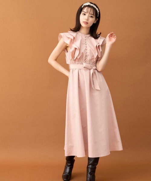 たてラッフルワンピース ワンピース Masch Misch Masch ミッシュマッシュ のワンピース たてラッフルワンピース を購入できます Misch Masch ミッシュマッシュ のファッション セール アウトレット店舗