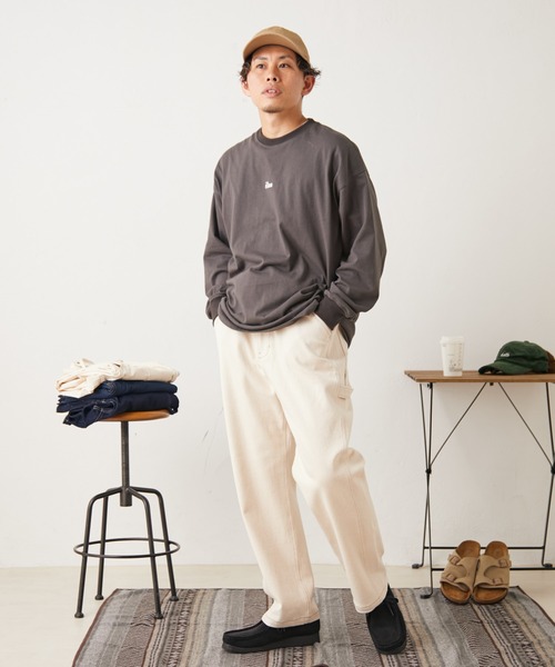 CIAOPANIC TYPY(チャオパニックティピー)の「TYPYデニムペインターパンツ(デニムパンツ・メンズ・ネイビー/ブルー/アイボリー/ブラック・M/L)」の5枚目の写真